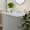 Flash Furniture Haven 36 Inch Bathroom Vanity w/Sink, Storage Cabinet w/Soft Close Doors and Bottom Drawer, Gray FS-BN-4-36-KD-GY-GG - alternate 2